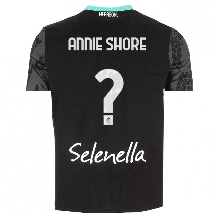 Danxen Dětské Margot Annie Shore #0 Šedá Černá Bílá Brankář Dresy 2025/26 Dres
