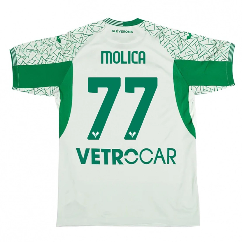 Danxen Dětské Francesco Molica #77 Zelená Červená Brankář Dresy 2025/26 Dres