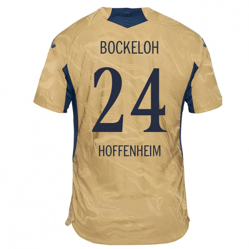 Danxen Dětské Leonhard Bockeloh #24 Pískově Hnědá Černá Brankář Dresy 2025/26 Dres