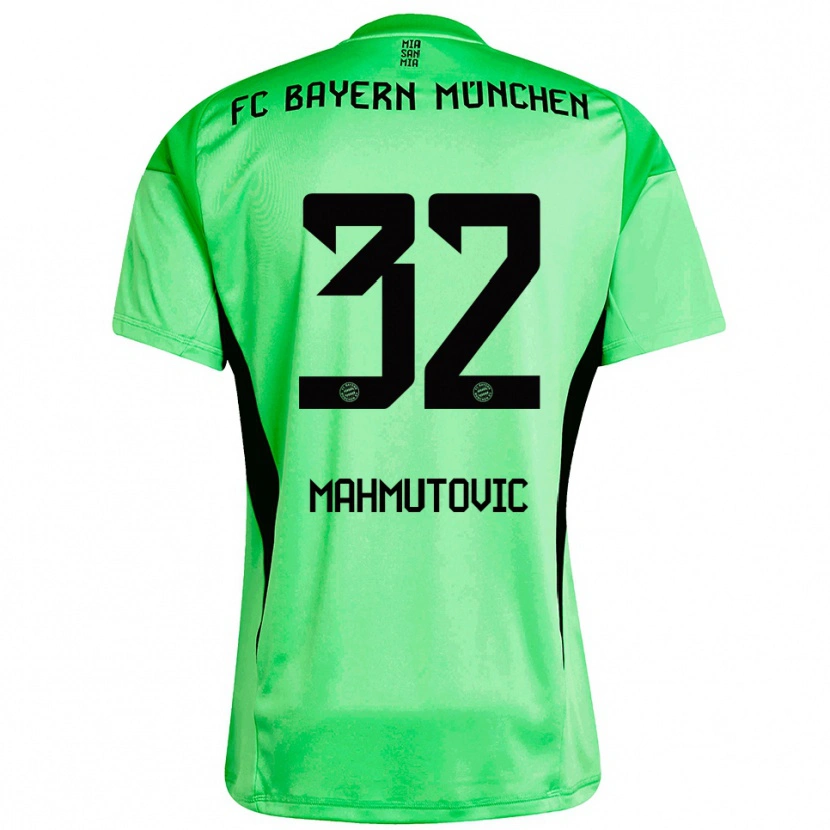 Danxen Dětské Ena Mahmutovic #32 Střední Jarní Zelená Brankář Dresy 2025/26 Dres