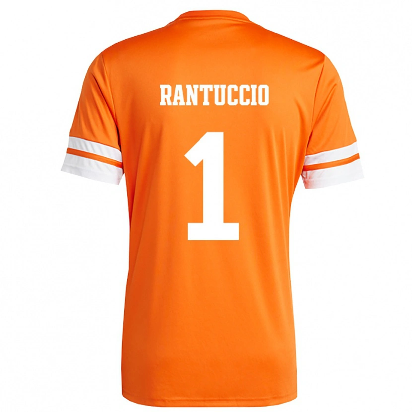 Danxen Dětské Carmelo Rantuccio #1 Oranžová Bílá Brankář Dresy 2025/26 Dres