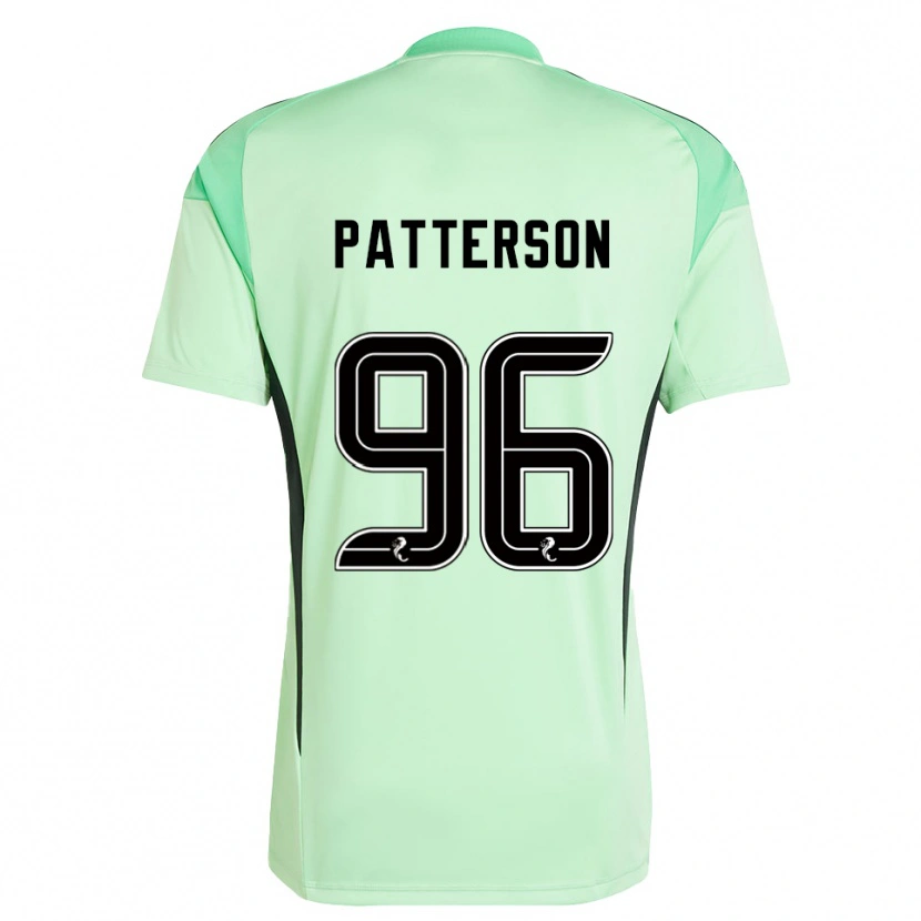 Danxen Dětské Cameron Patterson #96 Světle Zelená Černá Brankář Dresy 2025/26 Dres