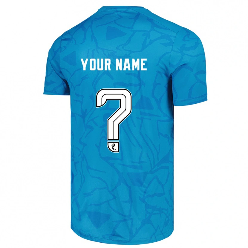 Danxen Dětské Hibernian FC Bílá Modrá Brankář Dresy 2025/26 Dres