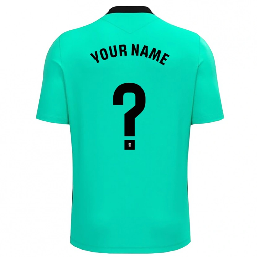 Danxen Dětské FC Cartagena Zelená Černá Brankář Dresy 2025/26 Dres