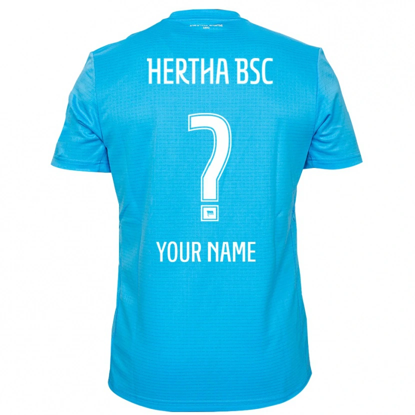 Danxen Dětské Hertha BSC Světle Modrá Bílá Brankář Dresy 2025/26 Dres
