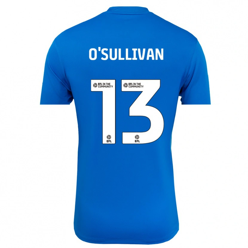 Danxen Dětské William O'Sullivan #13 Modrobílá Brankář Dresy 2025/26 Dres