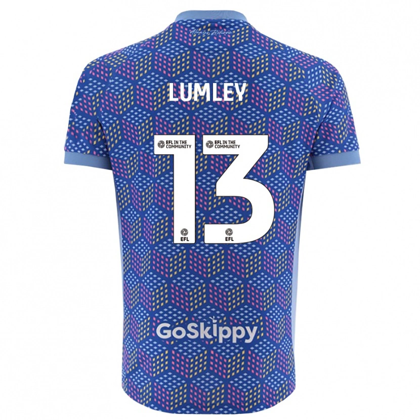 Danxen Dětské Joe Lumley #13 Modročerná Brankář Dresy 2025/26 Dres