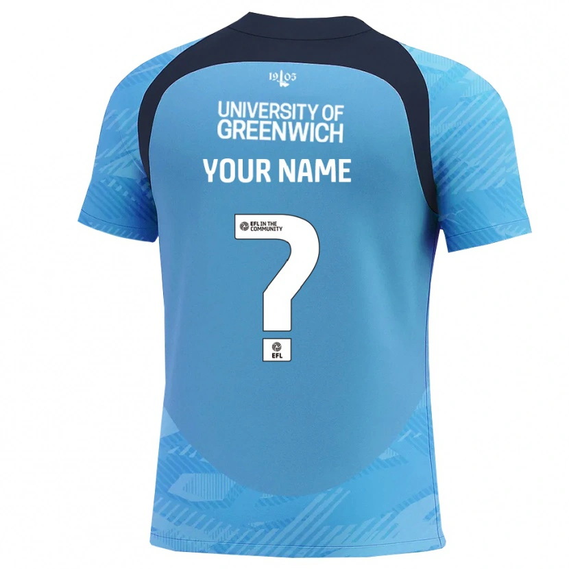 Danxen Dětské Charlton Athletic Modrobílá Brankář Dresy 2025/26 Dres