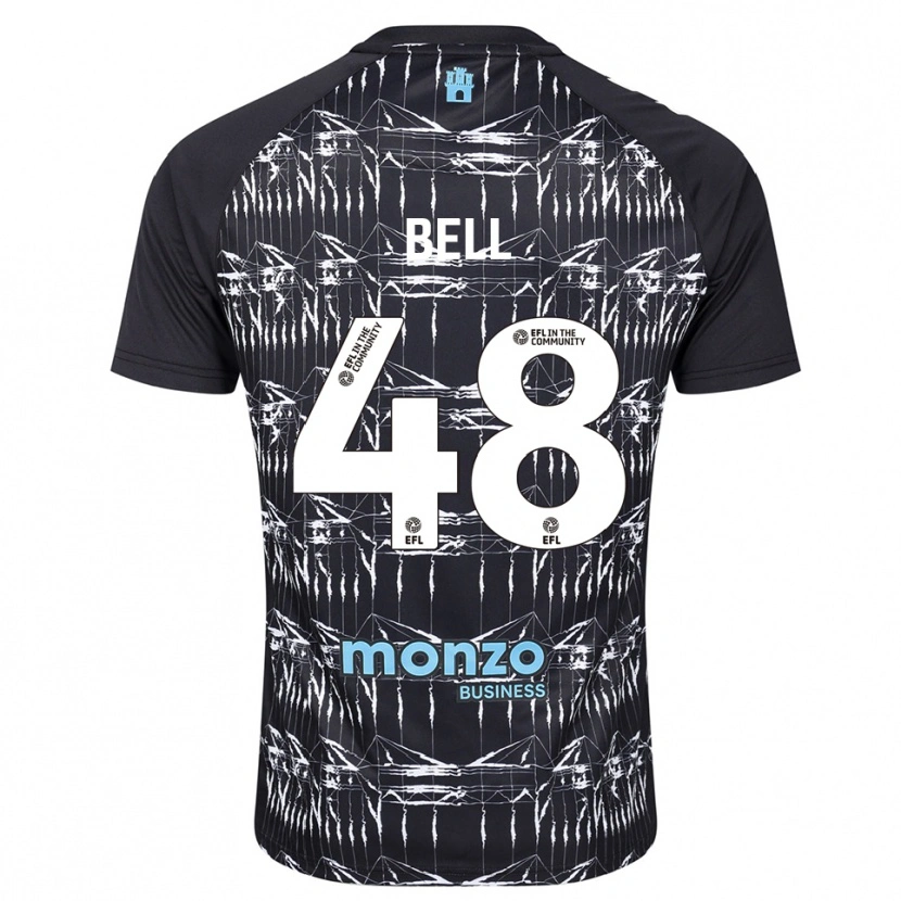 Danxen Dětské Luke Bell #48 Černomodrá Brankář Dresy 2025/26 Dres