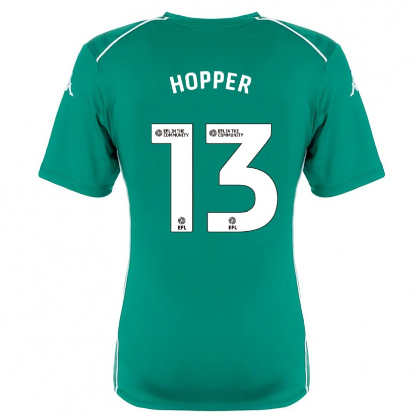 Danxen Dětské Jake Hopper #13 Zelenobílá Brankář Dresy 2025/26 Dres