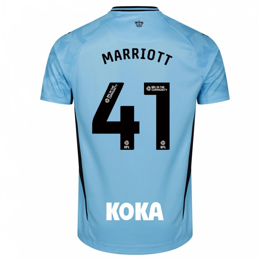 Danxen Dětské Alfie Marriott #41 Světle Nebesky Modrá Brankář Dresy 2025/26 Dres