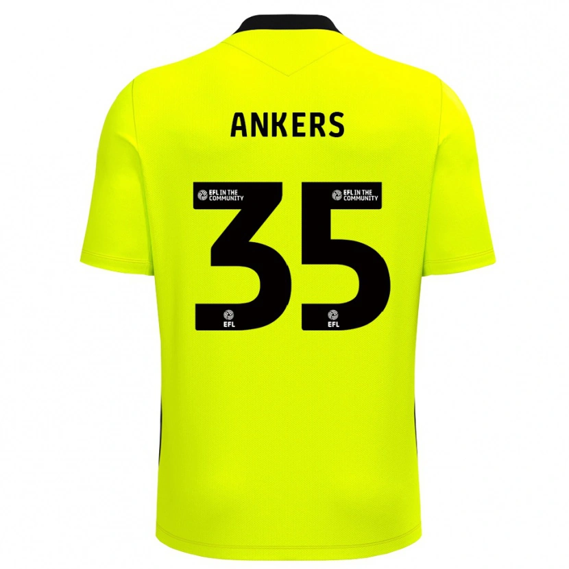 Danxen Dětské Chloe Ankers #35 Lesní Zelená Brankář Dresy 2025/26 Dres