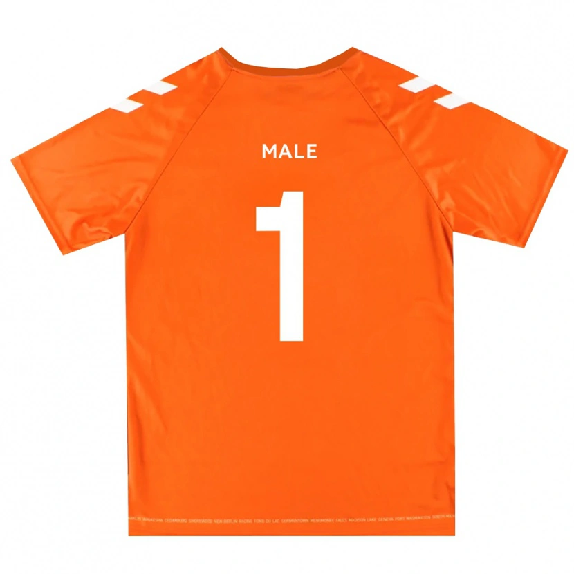 Danxen Dětské Harrison Male #1 Oranžovobílá Brankář Dresy 2025/26 Dres