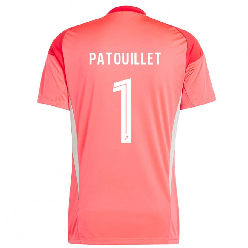 Danxen Dětské Mathieu Patouillet #1 Světle Oranžová Brankář Dresy 2025/26 Dres