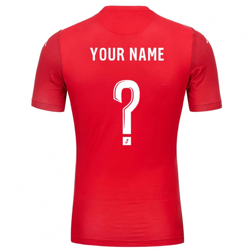 Danxen Dětské Red Star Paris Červená Bílá Brankář Dresy 2025/26 Dres