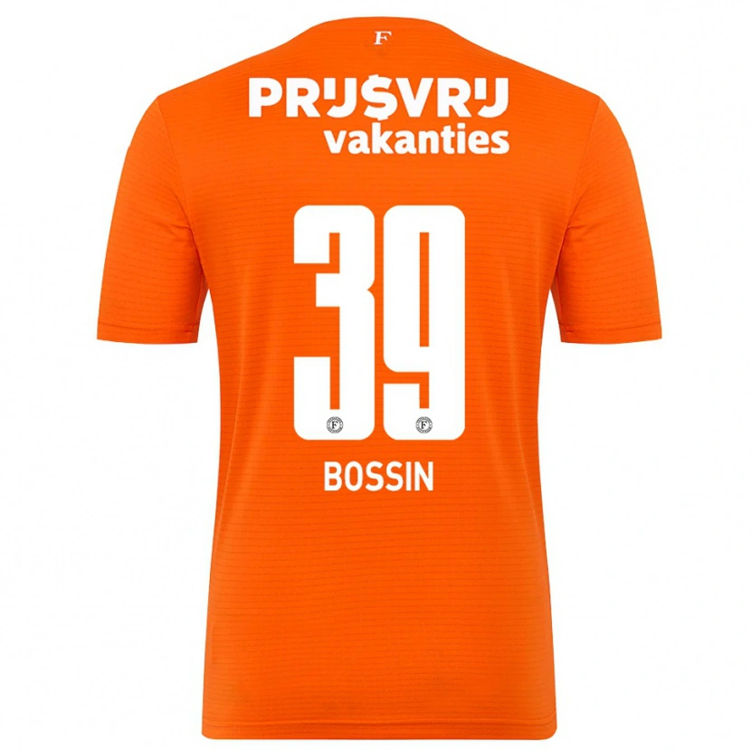 Danxen Dětské Liam Bossin #39 Oranžová Černá Brankář Dresy 2025/26 Dres