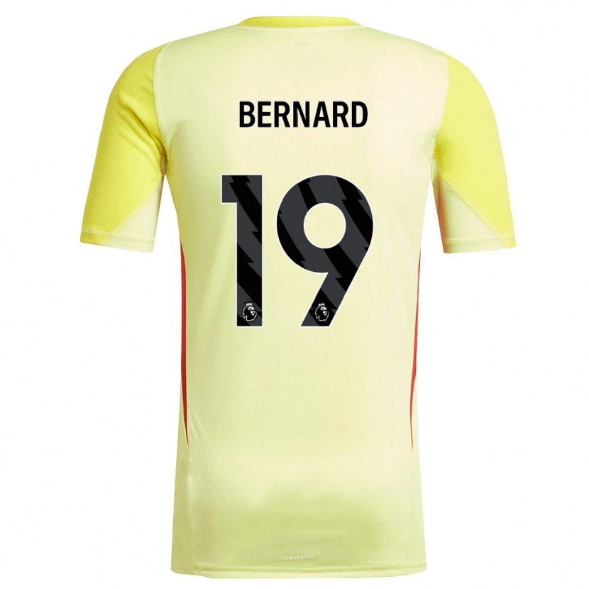 Danxen Dětské DJ Bernard #19 Žlutá Červená Brankář Dresy 2025/26 Dres