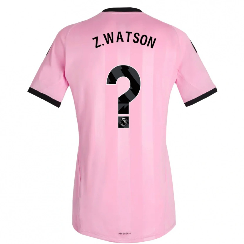 Danxen Dětské Zac Watson #0 Růžová Černá Brankář Dresy 2025/26 Dres
