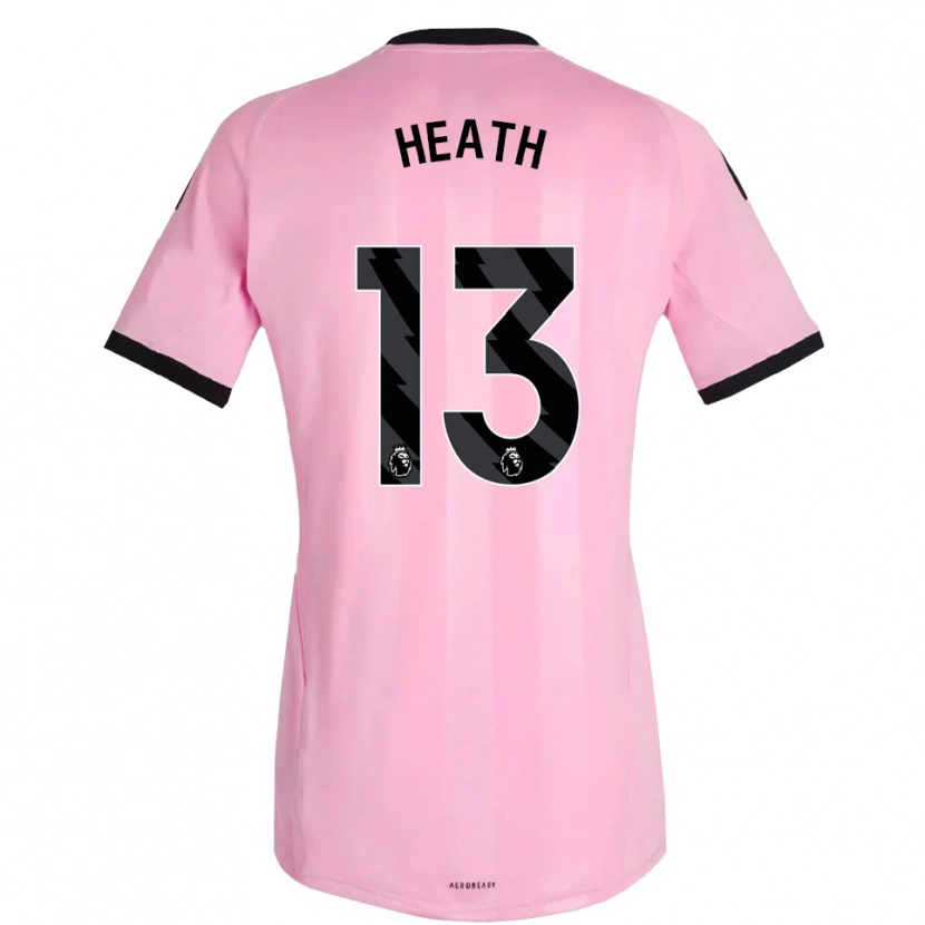 Danxen Dětské Fred Heath #13 Růžová Černá Brankář Dresy 2025/26 Dres