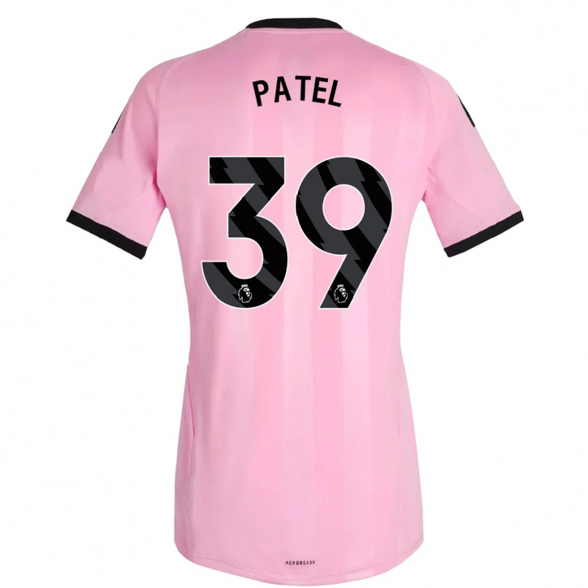 Danxen Dětské Safia Middleton-Patel #39 Růžová Černá Brankář Dresy 2025/26 Dres