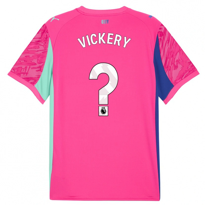 Danxen Dětské Ben Vickery #0 Růžová Růžová Brankář Dresy 2025/26 Dres