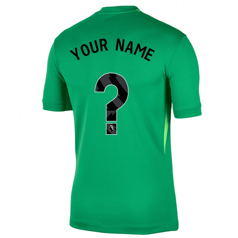 Danxen Dětské Chelsea FC Zelená Černá Brankář Dresy 2025/26 Dres