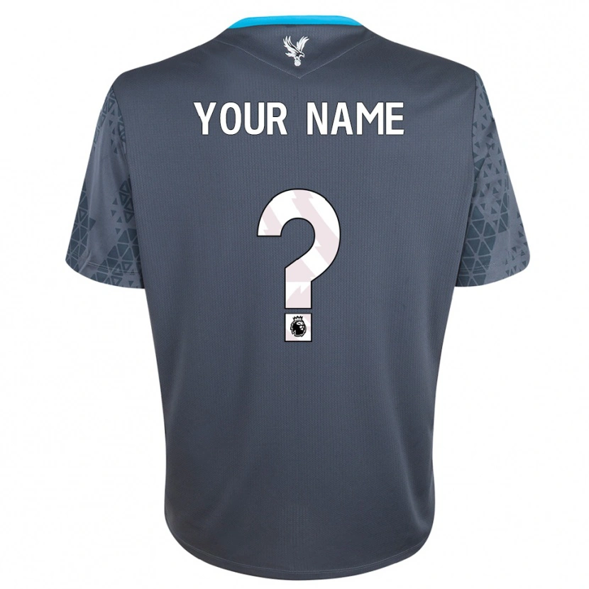 Danxen Dětské Crystal Palace FC Tmavě Šedá Bílá Brankář Dresy 2025/26 Dres