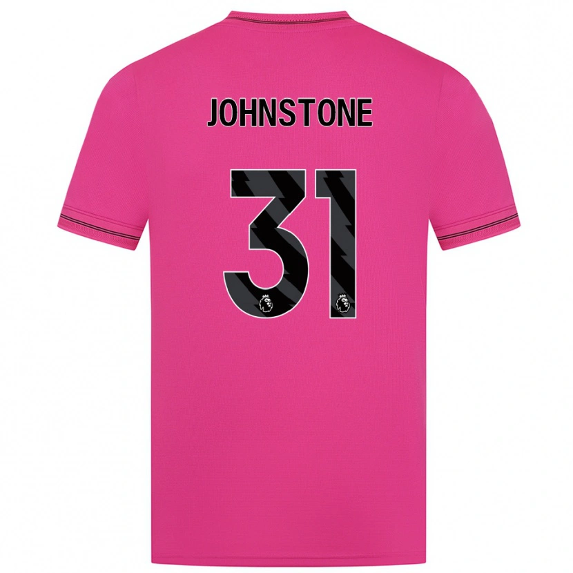 Danxen Dětské Sam Johnstone #31 Purpurová Černá Brankář Dresy 2025/26 Dres