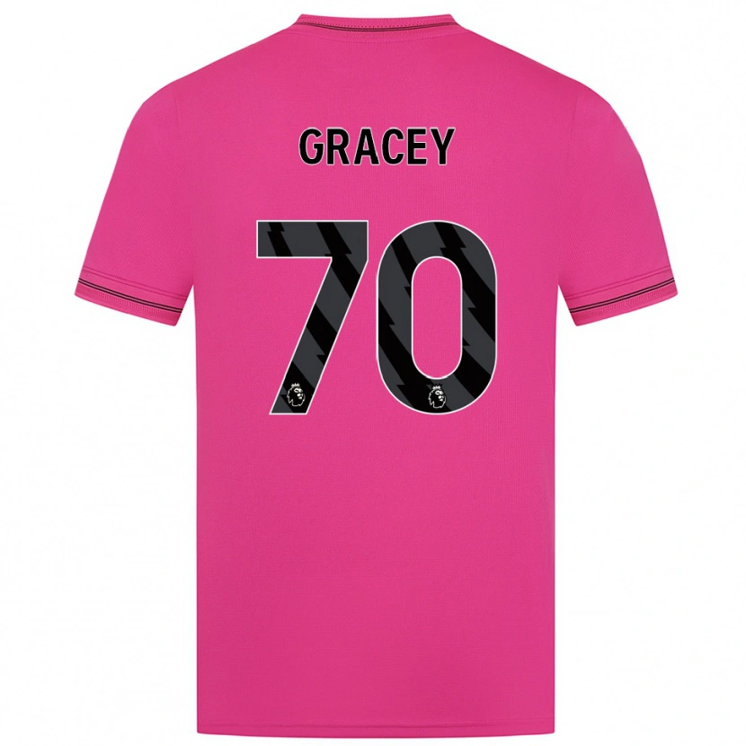 Danxen Dětské Josh Gracey #70 Purpurová Černá Brankář Dresy 2025/26 Dres