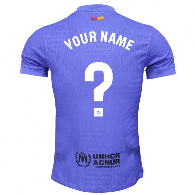 Danxen Dětské Barcelona Modrá Černá Brankář Dresy 2025/26 Dres