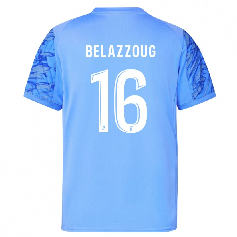 Danxen Dětské Kilian Belazzoug #16 Modrá Bílá Brankář Dresy 2025/26 Dres