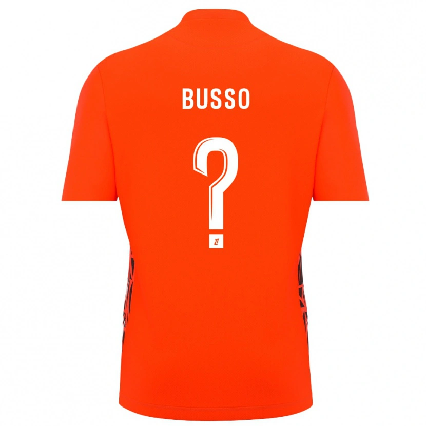 Danxen Dětské Louise Busso #0 Oranžová Bílá Brankář Dresy 2025/26 Dres