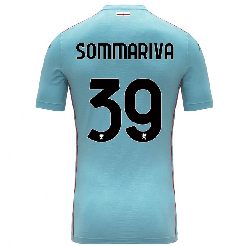 Danxen Dětské Daniele Sommariva #39 Modrá Šedá Brankář Dresy 2025/26 Dres