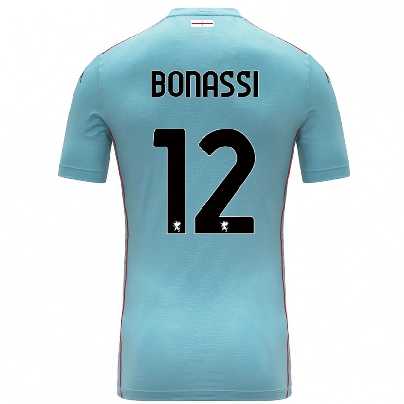 Danxen Dětské Lorenzo Bonassi #12 Modrá Šedá Brankář Dresy 2025/26 Dres