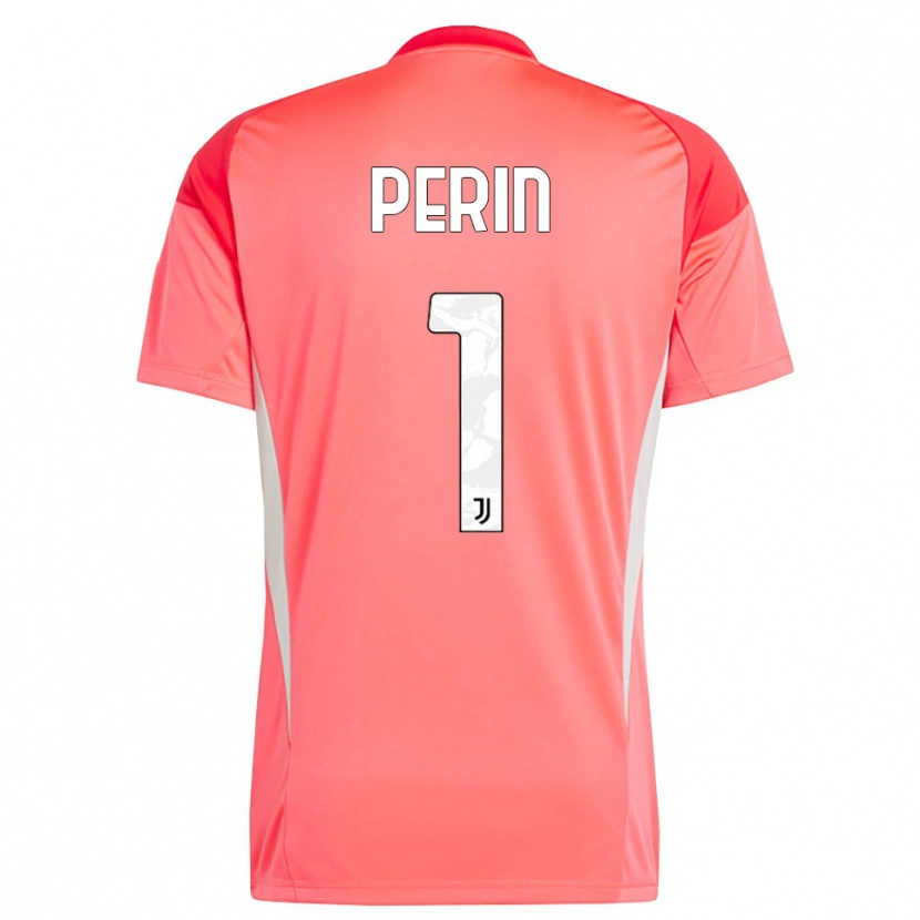 Danxen Dětské Mattia Perin #1 Červená Oranžová Brankář Dresy 2025/26 Dres