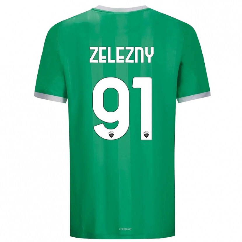 Danxen Dětské Radoslaw Zelezny #91 Zelená Bílá Brankář Dresy 2025/26 Dres