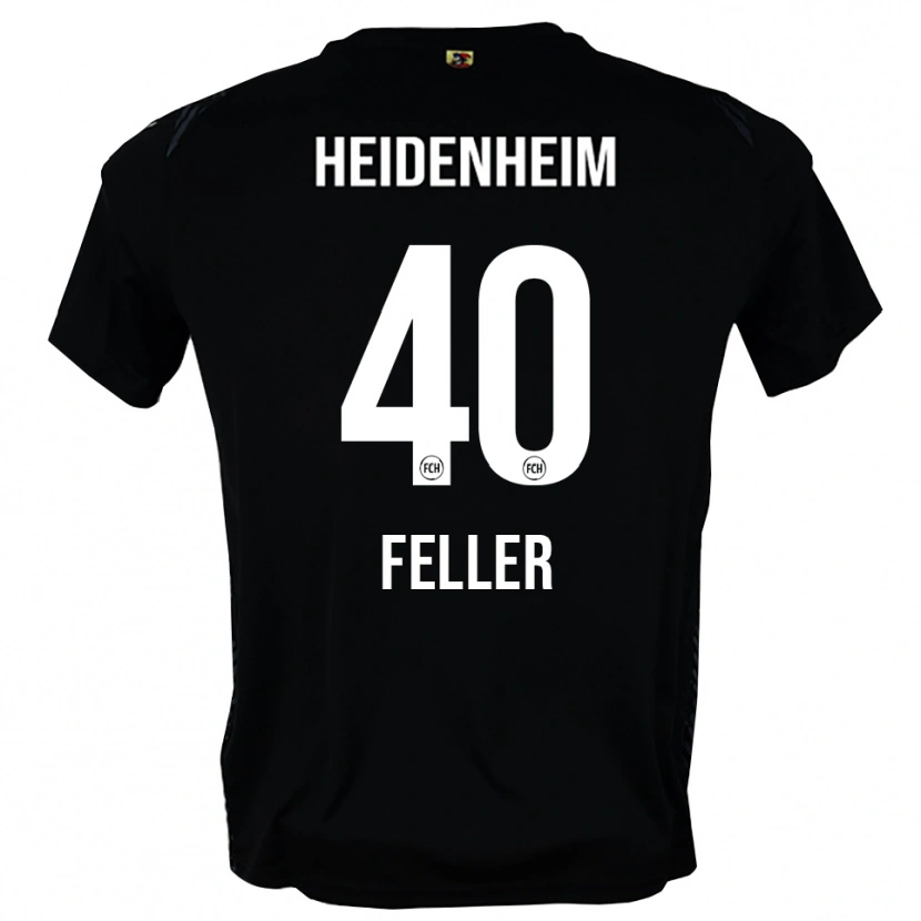 Danxen Dětské Frank Feller #40 Tmavě Šedá Černá Brankář Dresy 2025/26 Dres