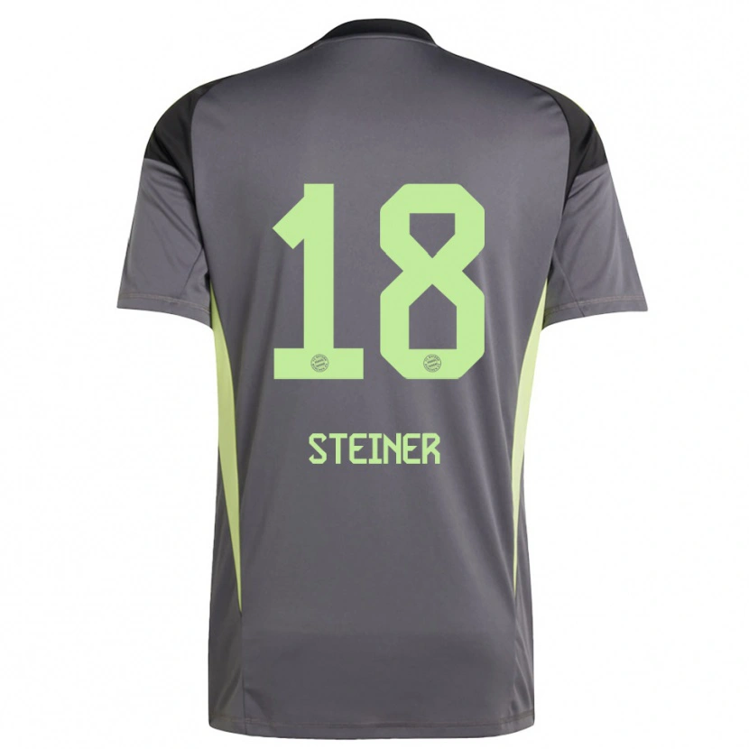 Danxen Dětské Michael Steiner #18 Černá Zelená Žlutá Brankář Dresy 2025/26 Dres