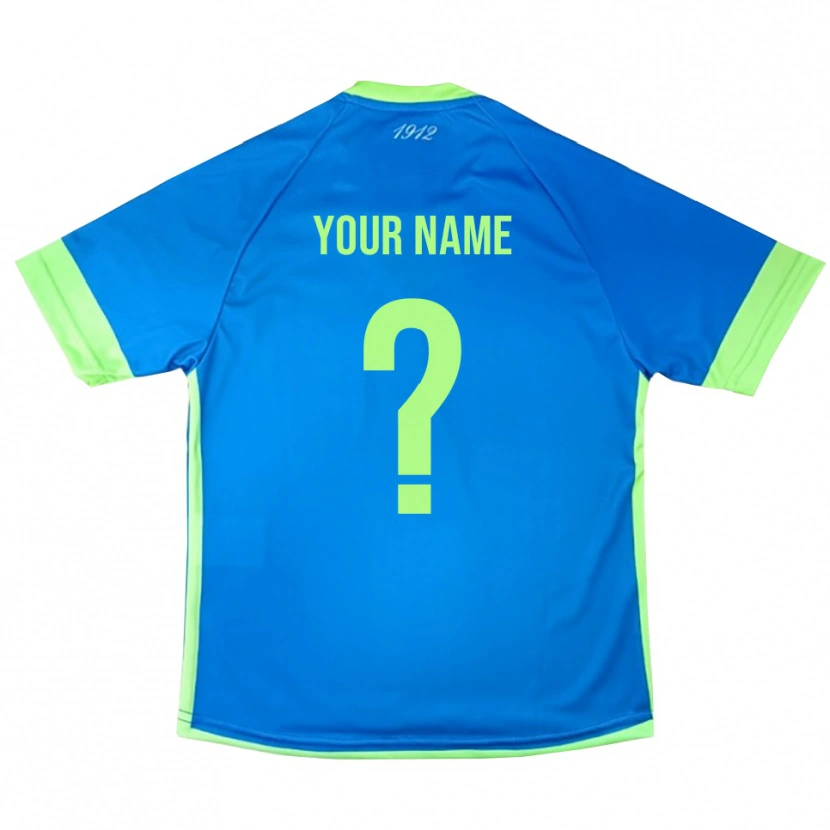 Danxen Dětské US Avellino Modrozelená Žlutá Brankář Dresy 2025/26 Dres