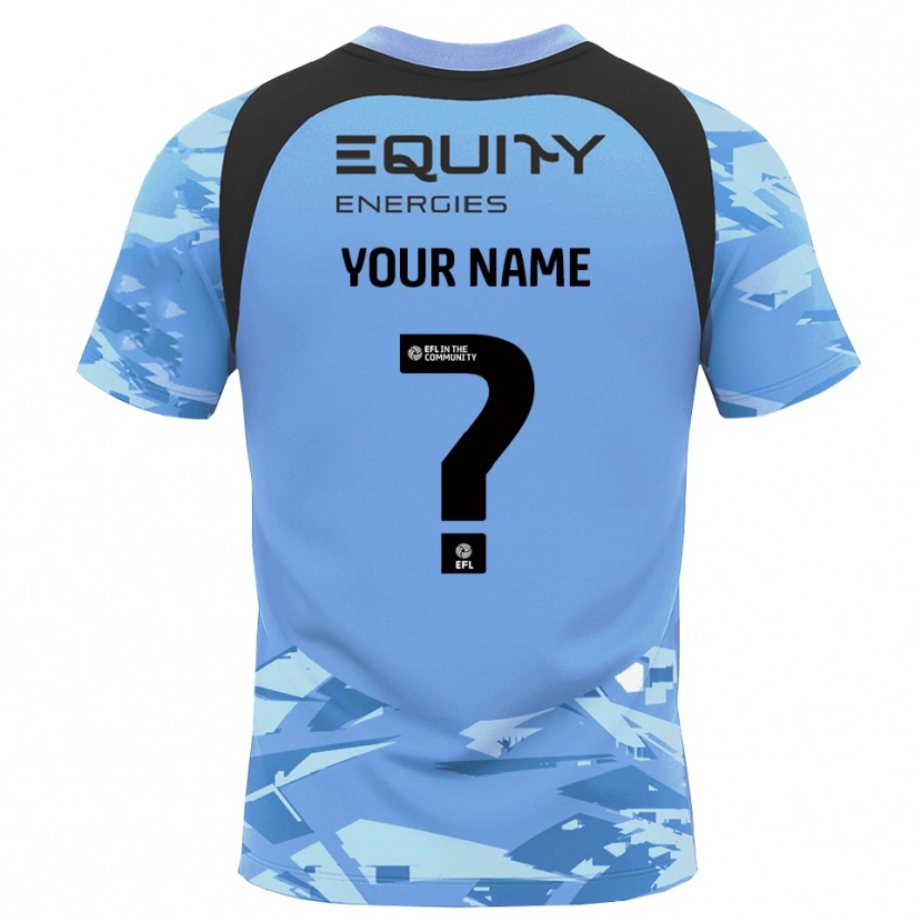 Danxen Dětské Milton Keynes Dons Světle Modrá Černá Brankář Dresy 2025/26 Dres