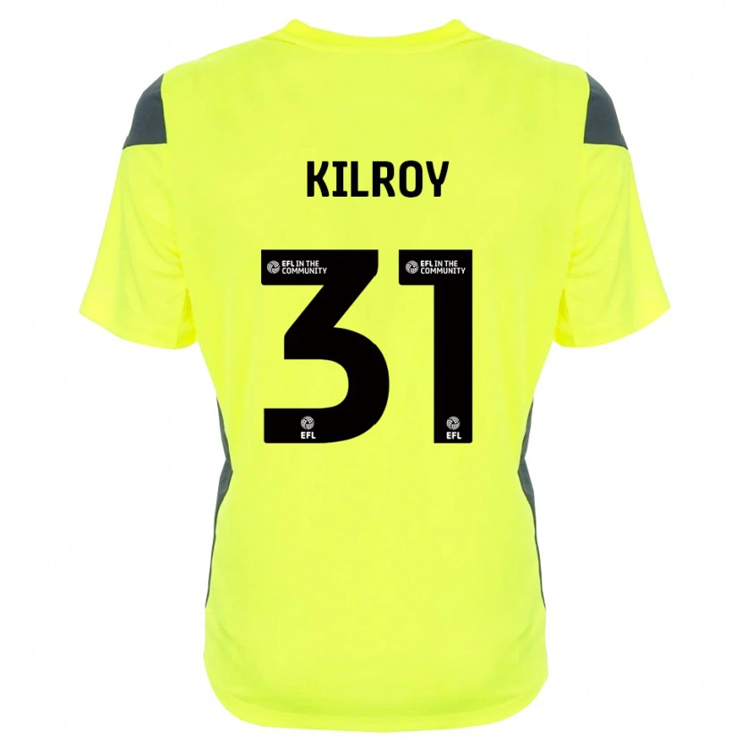 Danxen Dětské Jenson Kilroy #31 Černá Fluorescenční Zelená Brankář Dresy 2025/26 Dres