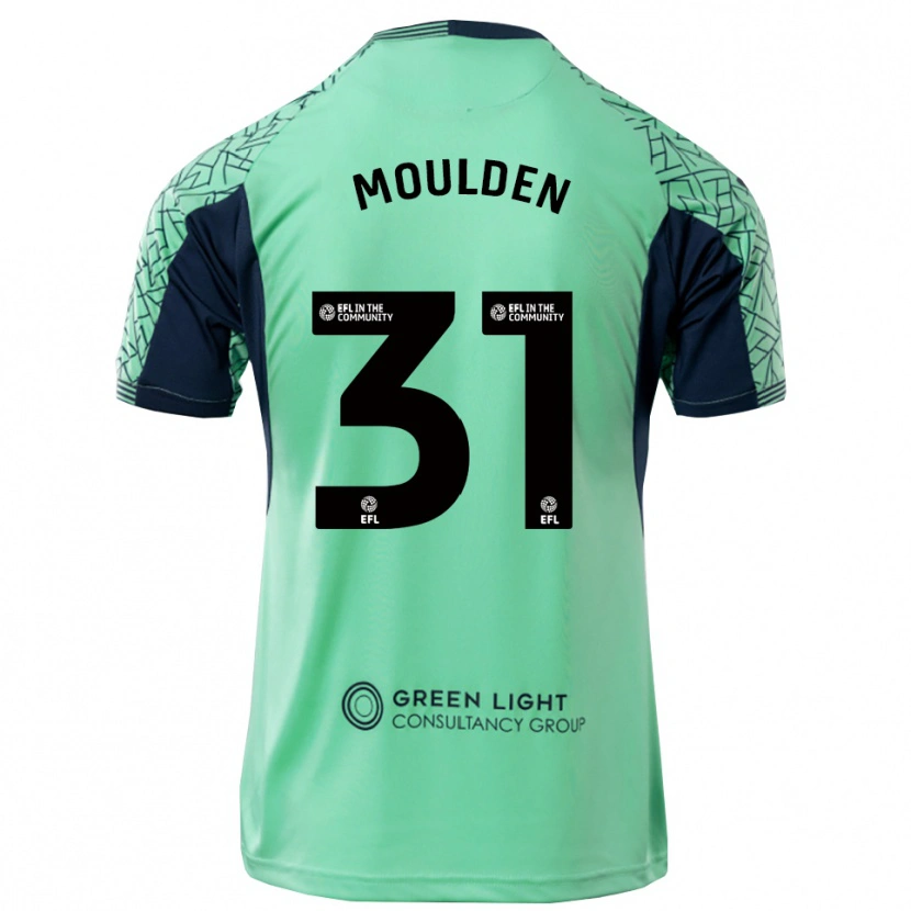 Danxen Dětské Louie Moulden #31 Akva Černá Brankář Dresy 2025/26 Dres