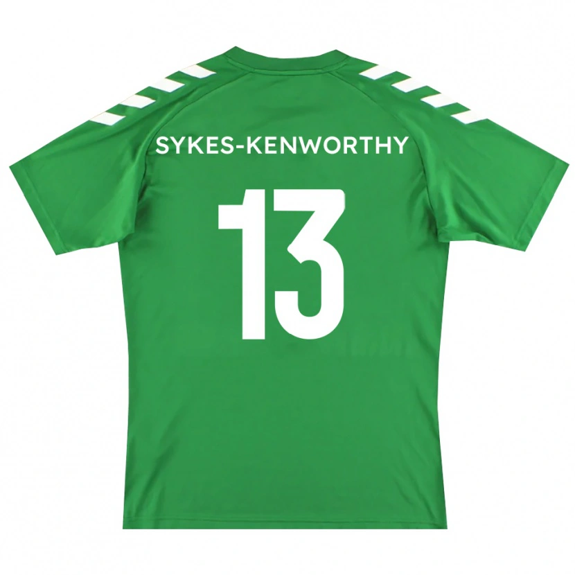 Danxen Dětské George Sykes-Kenworthy #13 Zelenobílá Brankář Dresy 2025/26 Dres