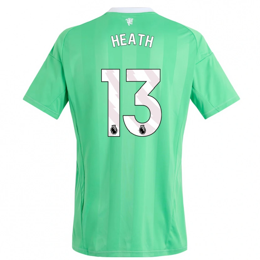 Danxen Dětské Fred Heath #13 Smaragdově Zelená Brankář Dresy 2025/26 Dres