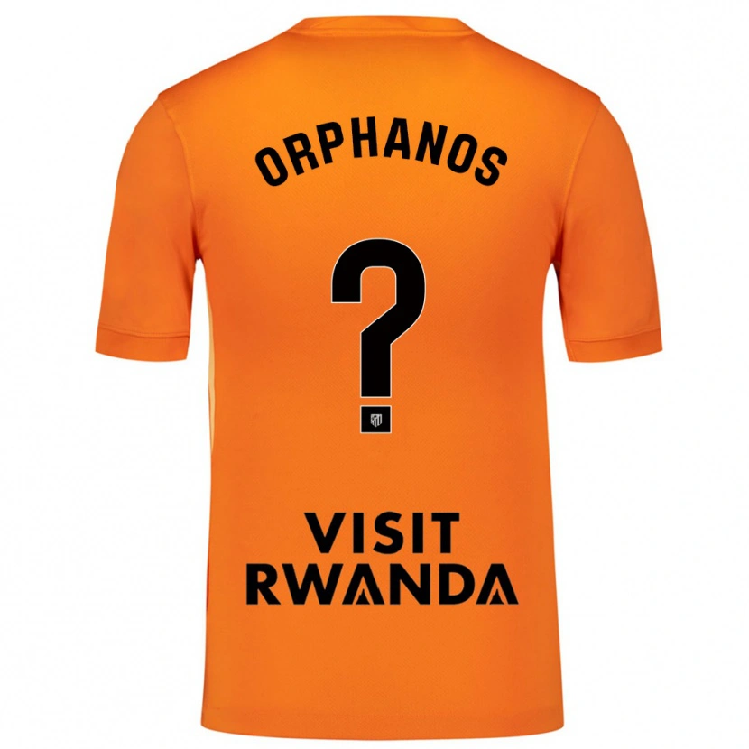 Danxen Dětské Stamatis Orphanos #0 Oranžová Černá Brankář Dresy 2025/26 Dres