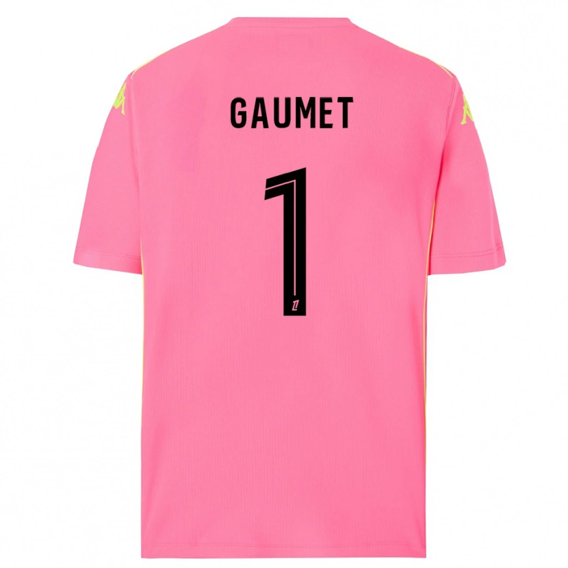 Danxen Dětské Noa Gaumet #1 Hot Pink Černá Brankář Dresy 2025/26 Dres