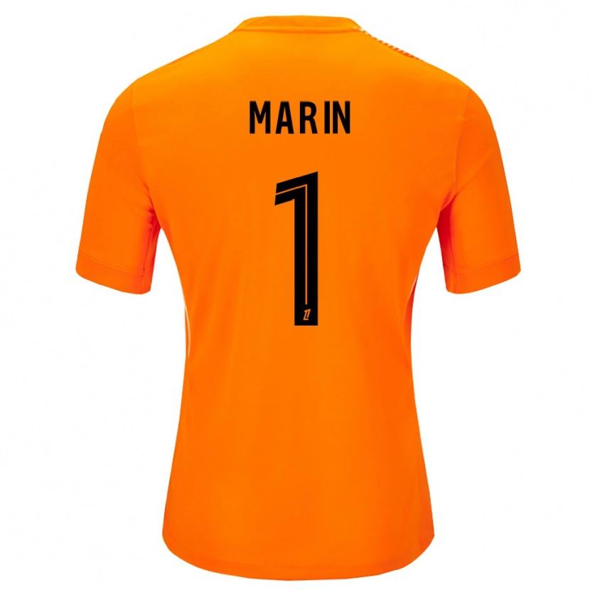 Danxen Dětské Renato Marin #1 Oranžová Černá Brankář Dresy 2025/26 Dres