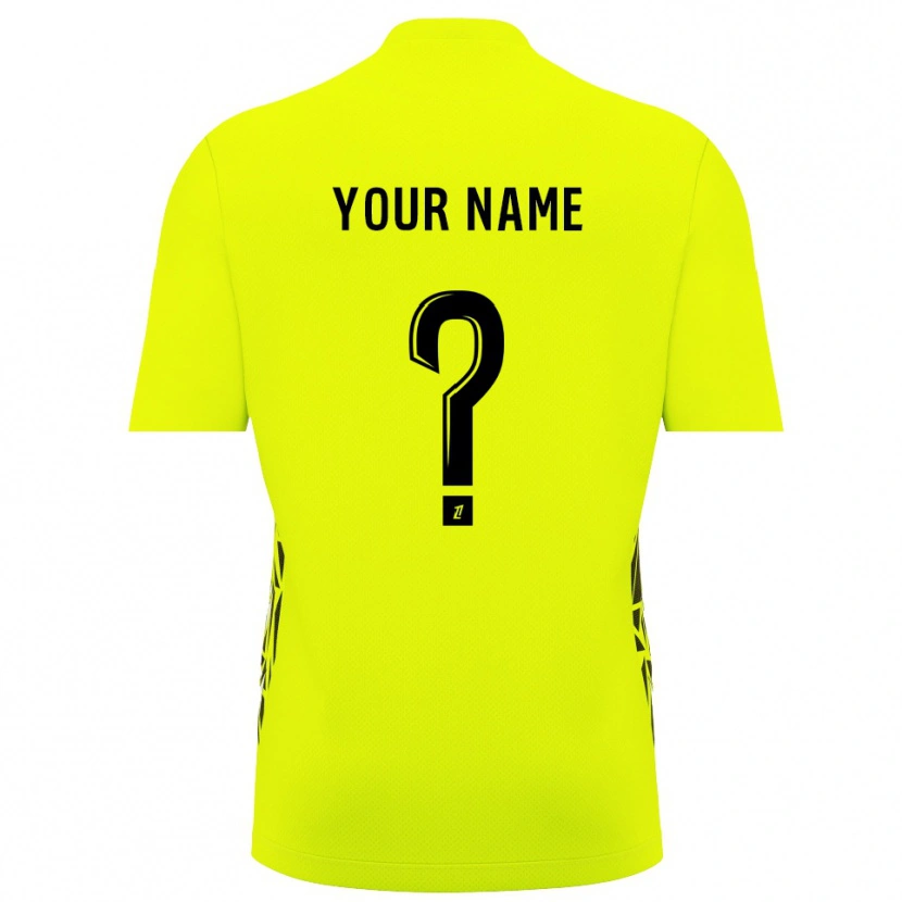 Danxen Dětské AJ Auxerre Fluorescenční Zelená Brankář Dresy 2025/26 Dres