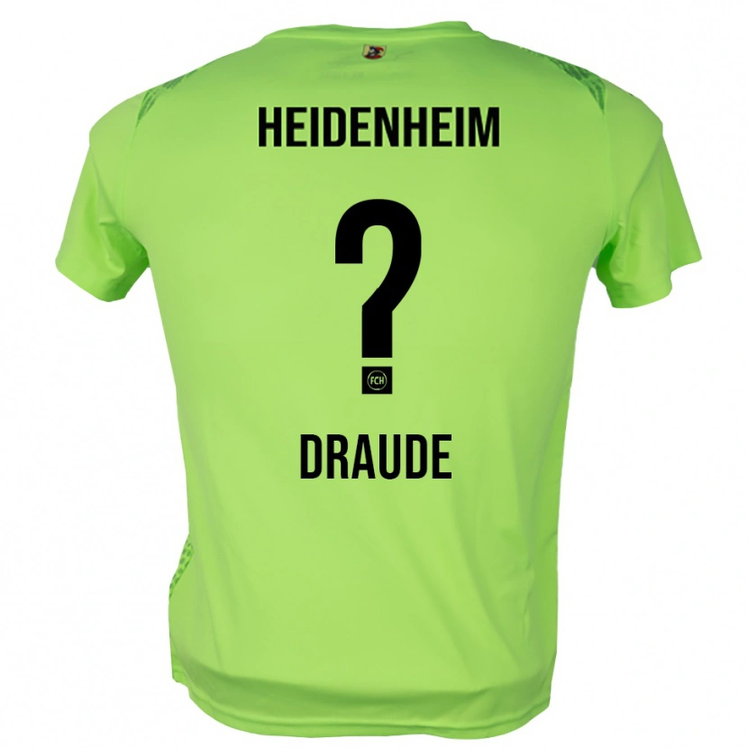 Danxen Dětské Michel Draude #0 Světle Zelená Brankář Dresy 2025/26 Dres