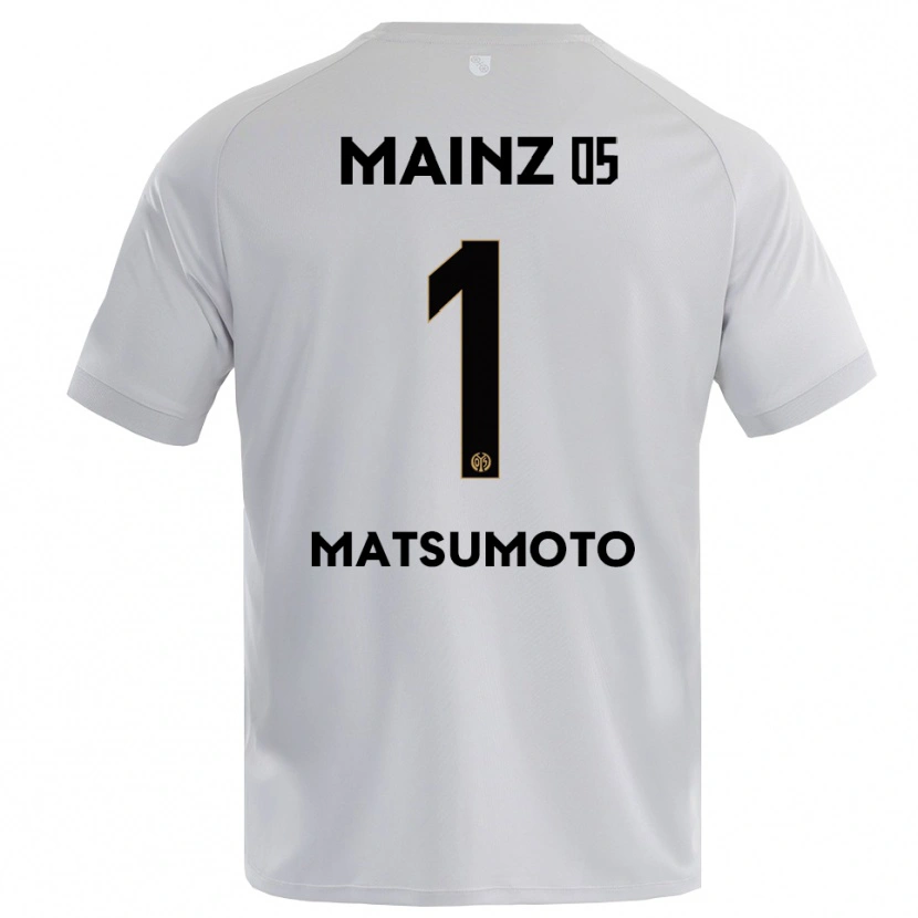 Danxen Dětské Mamiko Matsumoto #1 Světle Šedá Modrá Brankář Dresy 2025/26 Dres